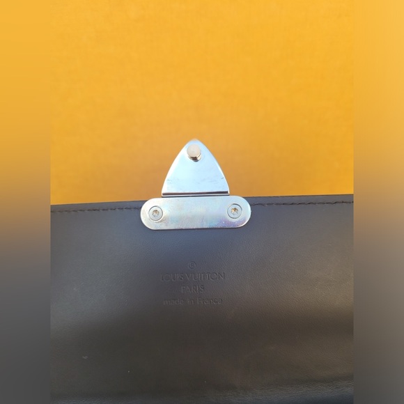 Glace Anouchka Pochette MM Noir Monogram Black Clutch - Picture 9 of 16